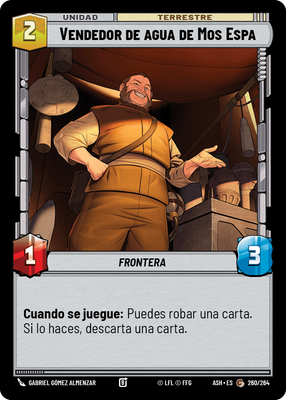 Vendedor de agua de Mos Espa