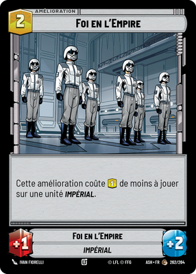 Foi en l'Empire - carte Star Wars Unlimited