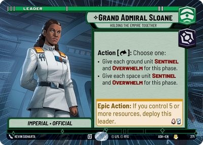 Grand Admiral Sloane ASH 271