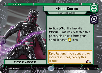 Moff Gideon ASH 272