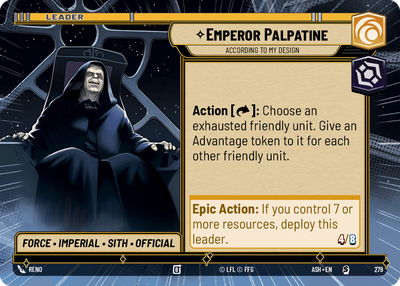Emperor Palpatine ASH 279