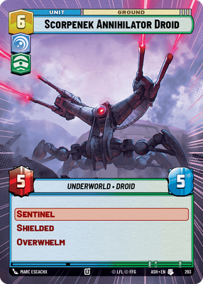 Scorpenek Annihilator Droid ASH 293
