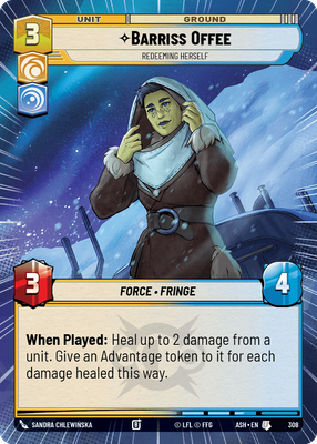 Barriss Offee ASH 308