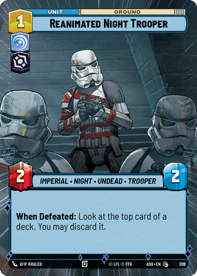 Reanimated Night Trooper ASH 309