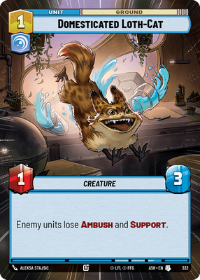 Domesticated Loth-Cat ASH 332
