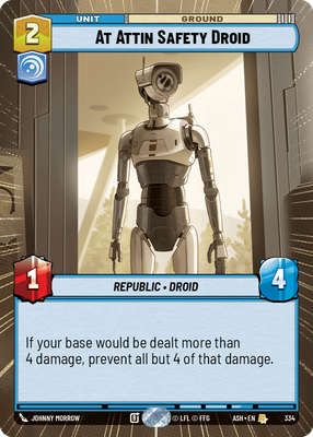 At Attin Safety Droid ASH 334