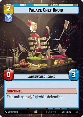 Palace Chef Droid ASH 337
