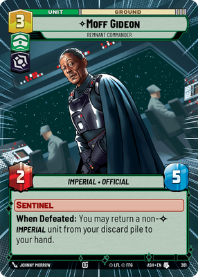 Moff Gideon ASH 361