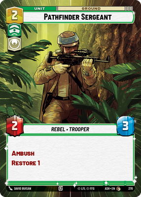 Pathfinder Sergeant ASH 370
