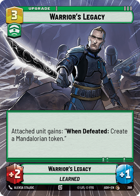 Warrior's Legacy ASH 398
