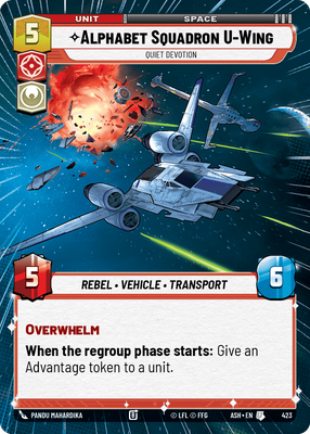 Alphabet Squadron U-Wing ASH 423