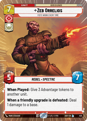 Zeb Orrelios ASH 425