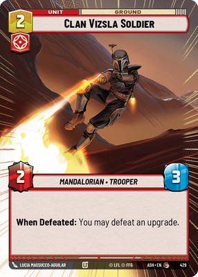 Clan Vizsla Soldier ASH 429