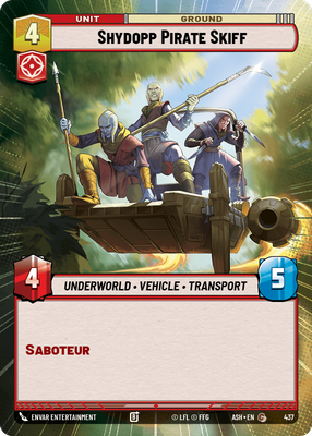 Shydopp Pirate Skiff ASH 437