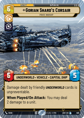 Gorian Shard's Corsair ASH 460
