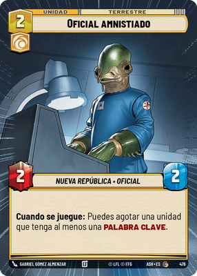 Oficial amnistiado