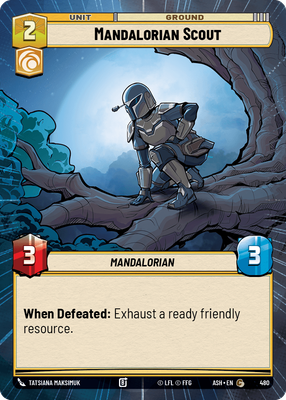 Mandalorian Scout ASH 480