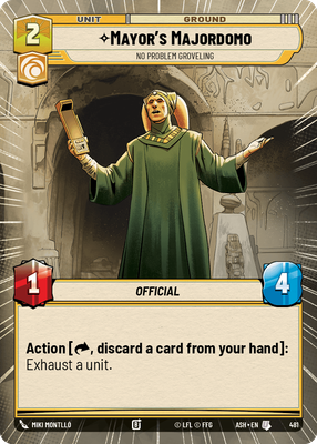 Mayor's Majordomo ASH 481