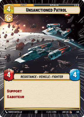 Unsanctioned Patrol ASH 486