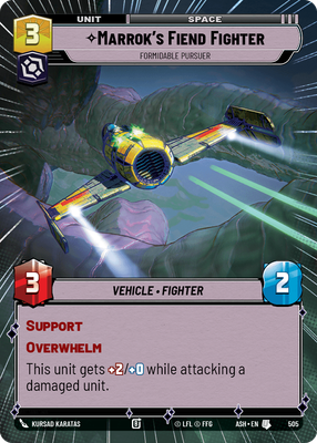 Marrok's Fiend Fighter ASH 505