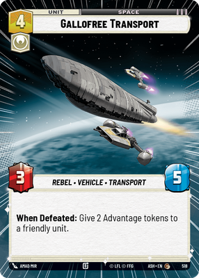 Gallofree Transport ASH 518