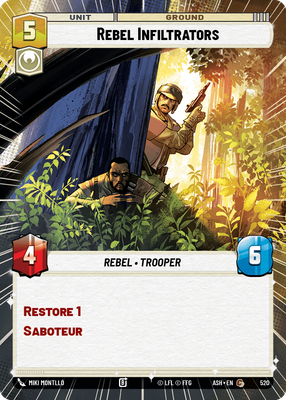 Rebel Infiltrators ASH 520