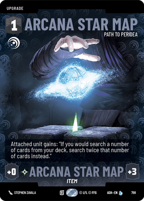 Arcana Star Map ASH 798