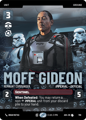 Moff Gideon ASH 799