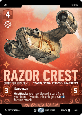 Razor Crest ASH 805