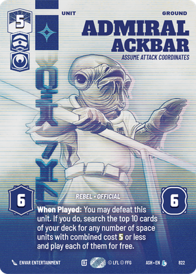 Admiral Ackbar ASH 822