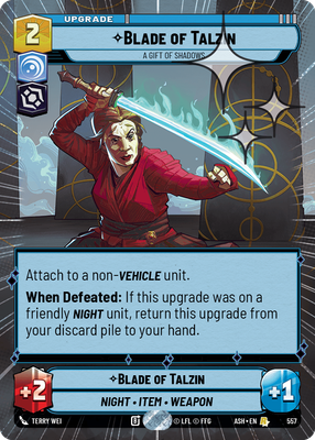 Blade of Talzin ASH 557