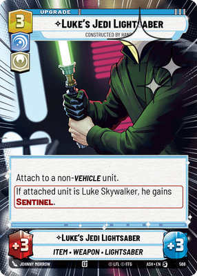 Luke's Jedi Lightsaber ASH 568