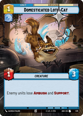 Domesticated Loth-Cat ASH 570
