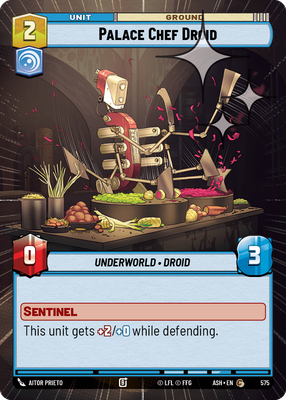 Palace Chef Droid ASH 575