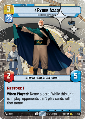 Ryder Azadi ASH 579