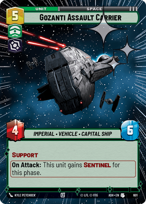 Gozanti Assault Carrier ASH 601