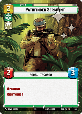 Pathfinder Sergeant ASH 608