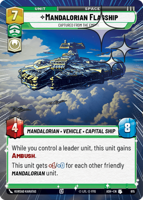Mandalorian Flagship ASH 615