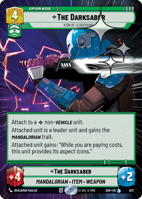 The Darksaber ASH 637