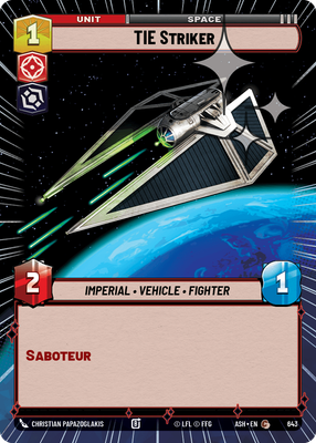 TIE Striker ASH 643
