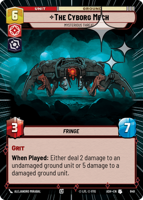 The Cyborg Mech ASH 649