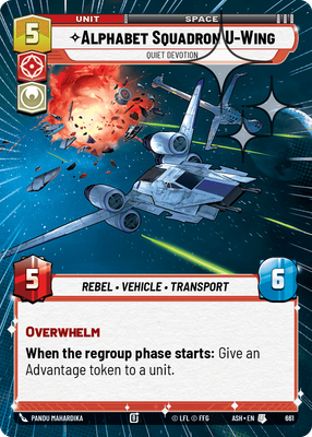 Alphabet Squadron U-Wing ASH 661