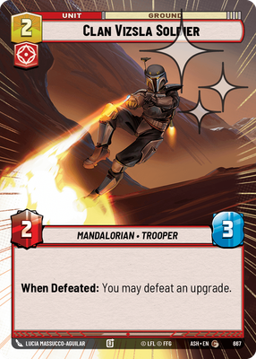 Clan Vizsla Soldier ASH 667