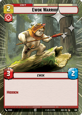 Ewok Warrior ASH 668