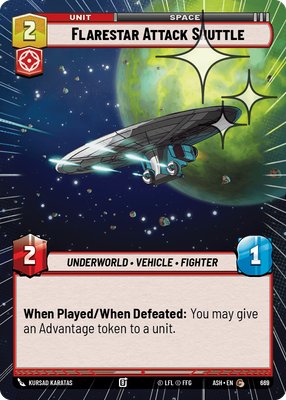 Flarestar Attack Shuttle ASH 669