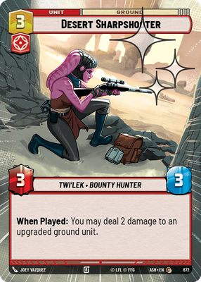 Desert Sharpshooter ASH 672
