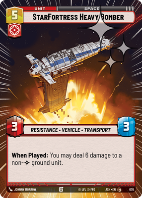 StarFortress Heavy Bomber ASH 676