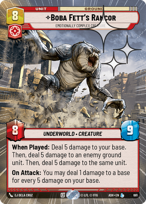 Boba Fett's Rancor ASH 681