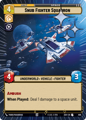 Snub Fighter Squadron ASH 696