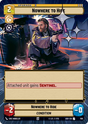 Nowhere to Hide ASH 700